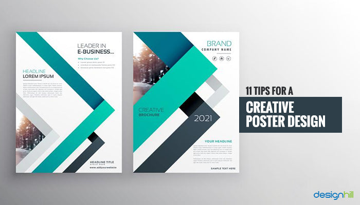 How to make a poster more colorful: tips and templates