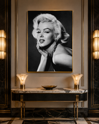 Marylin Monroe Photography portrait print poster wall art