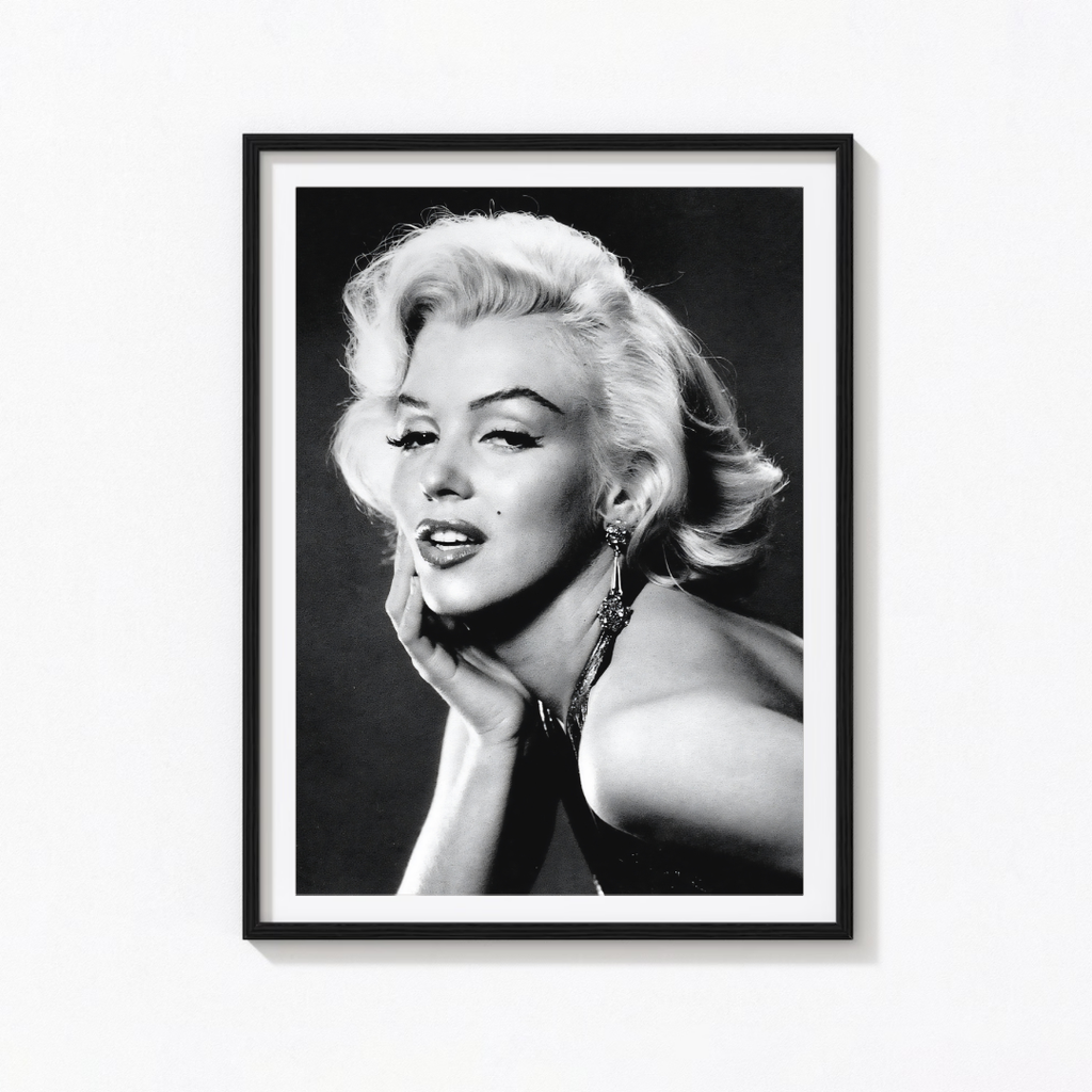 Marylin Monroe Poster Print Portrait