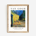 Van Gogh - Café Terrace At Night Print - Museum Exhibition Edition